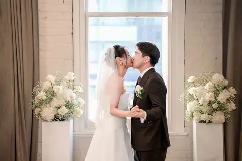 An Intimate All-White Wedding at The Hotel Britomart, Auckland
