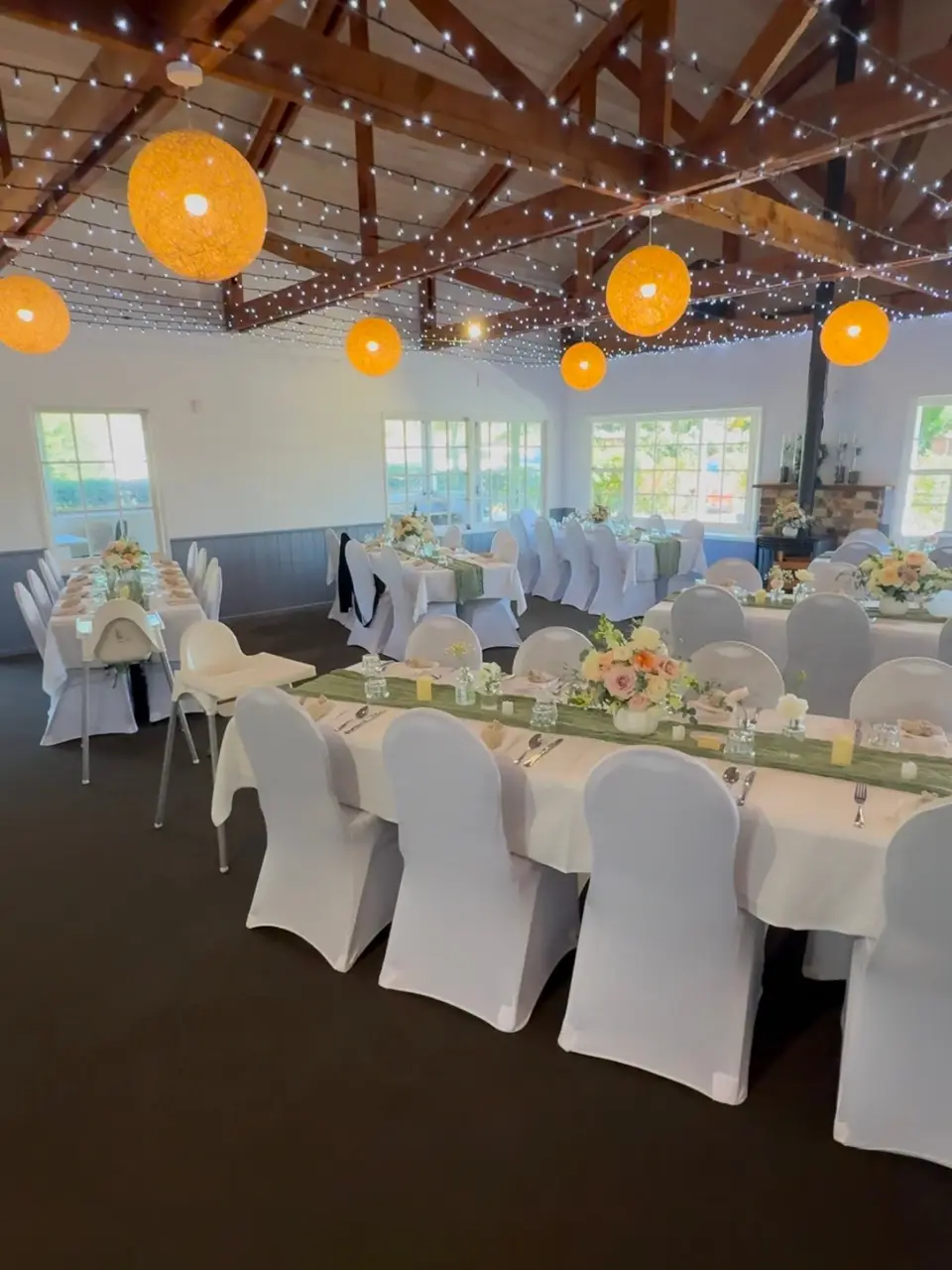 Wedding florals at The Brigham by Willow & Peony