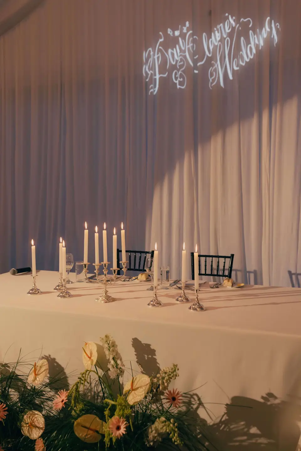 Wedding florals at Allely Estate by Willow & Peony