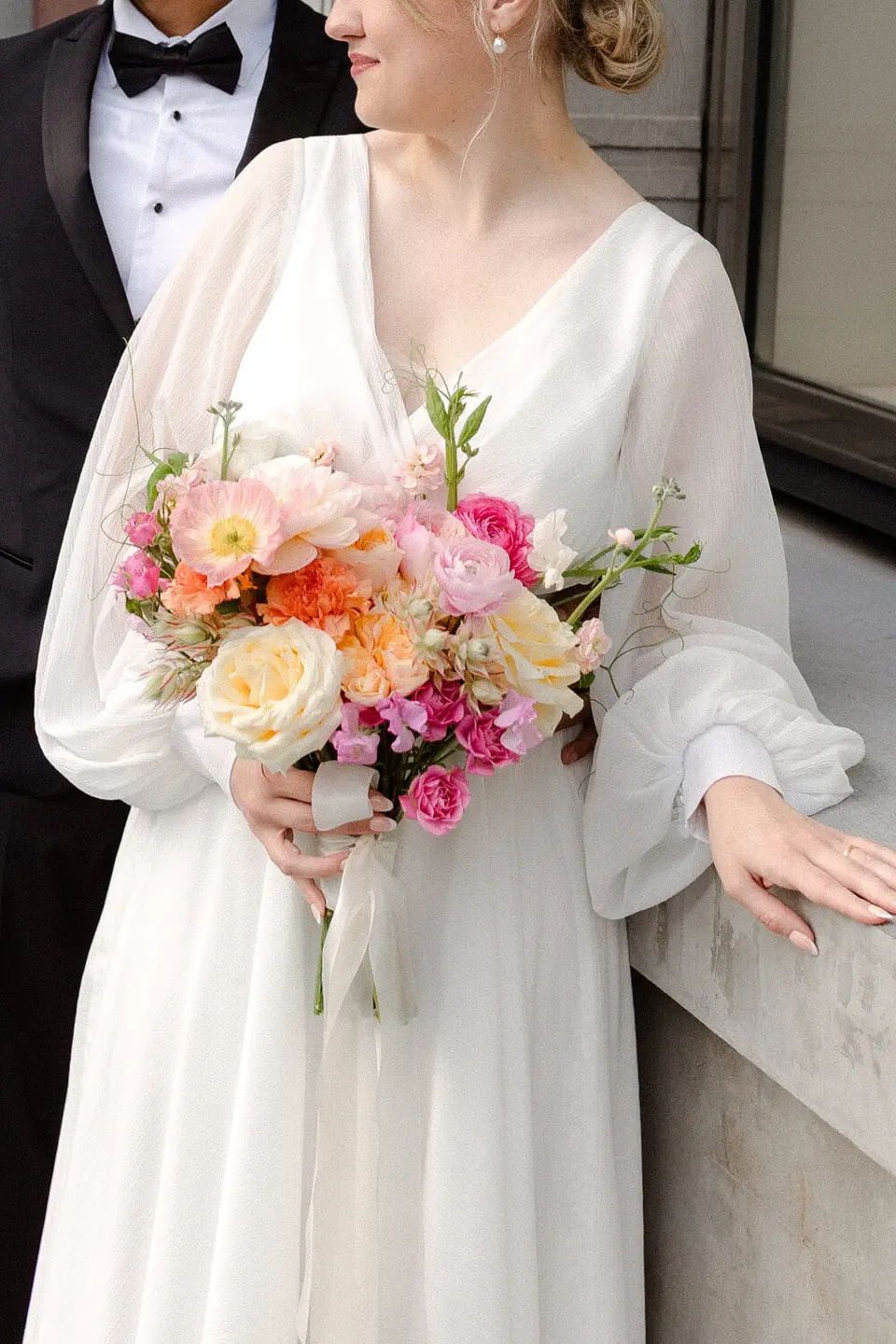 A Joyful Custom Bridal Bouquet — florals by Willow & Peony