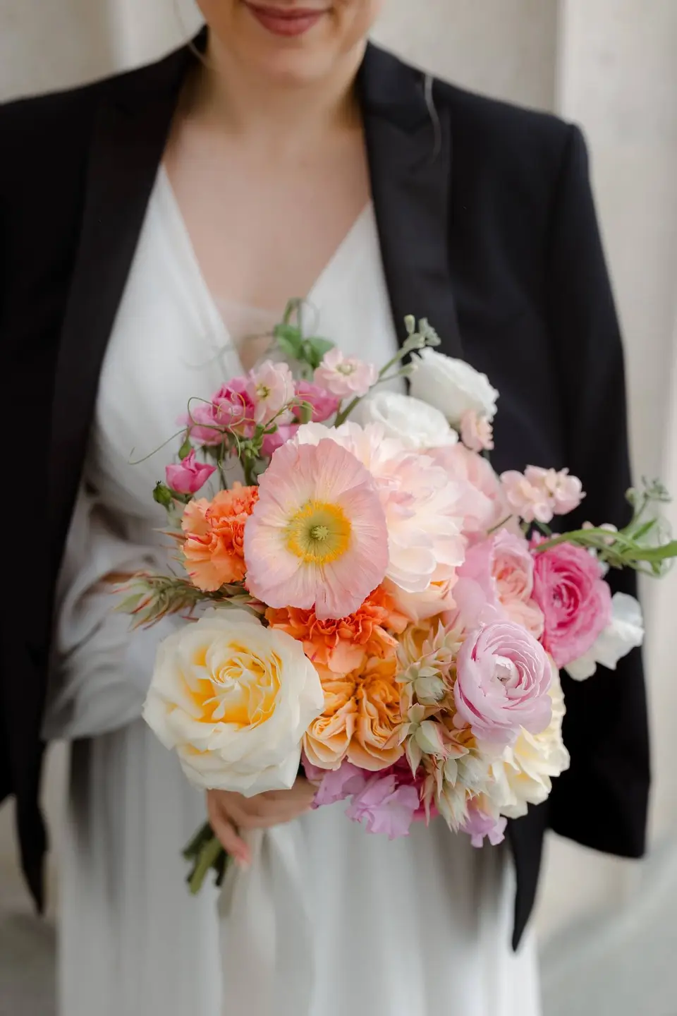 A Joyful Custom Bridal Bouquet — florals by Willow & Peony