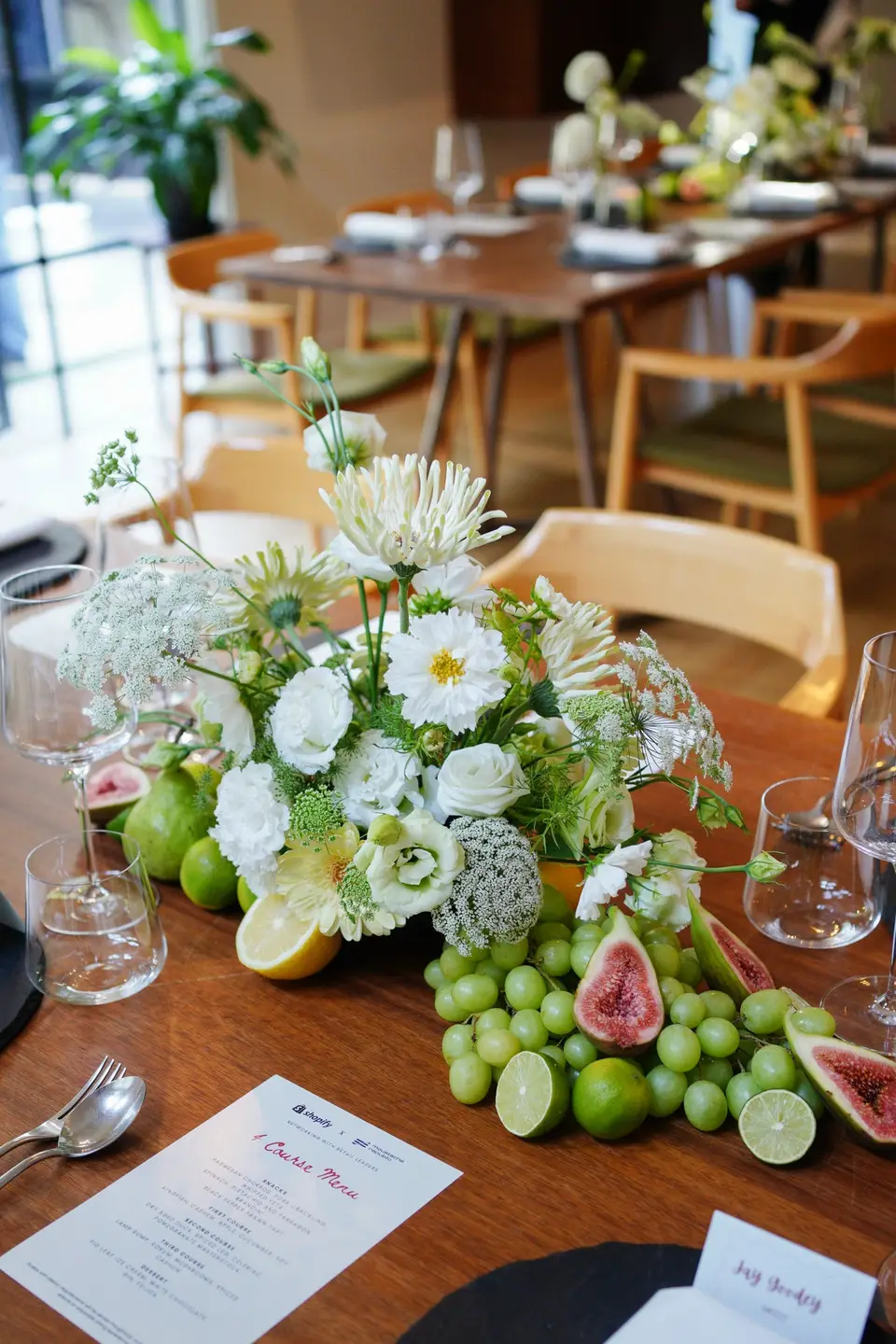 Statement corporate event flowers at an Auckland venue