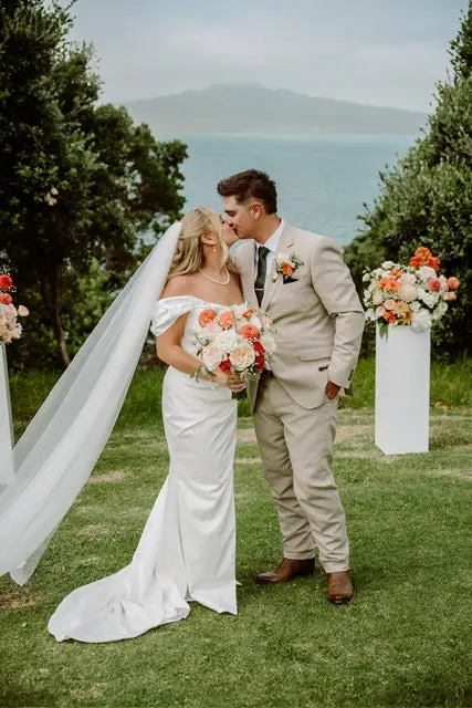 Wedding florals at The Officers Mess by Willow & Peony