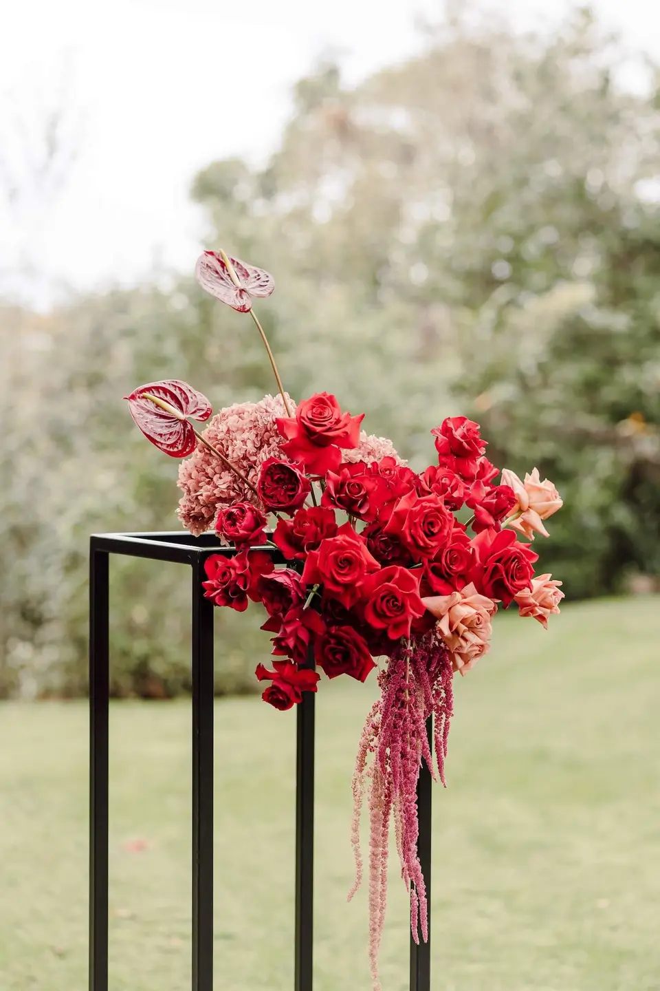 Scarlet Styled Shoot at The Narrows Landing — florals by Willow & Peony