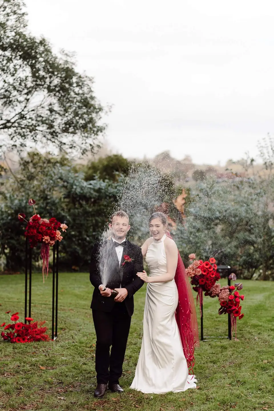 Scarlet Styled Shoot at The Narrows Landing — florals by Willow & Peony