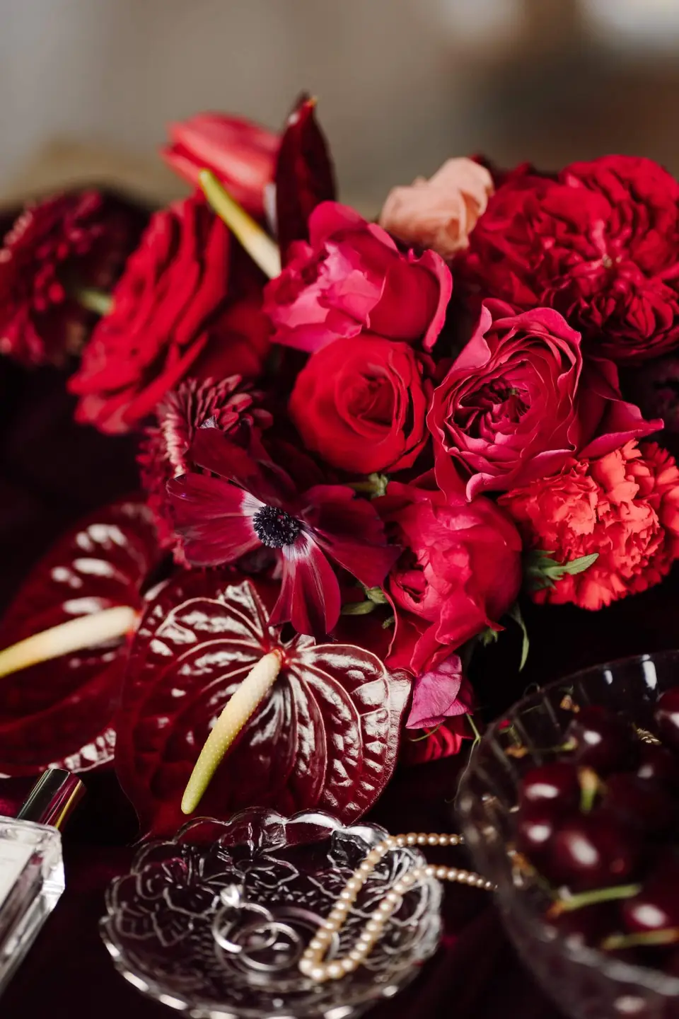 Scarlet Styled Shoot at The Narrows Landing — florals by Willow & Peony