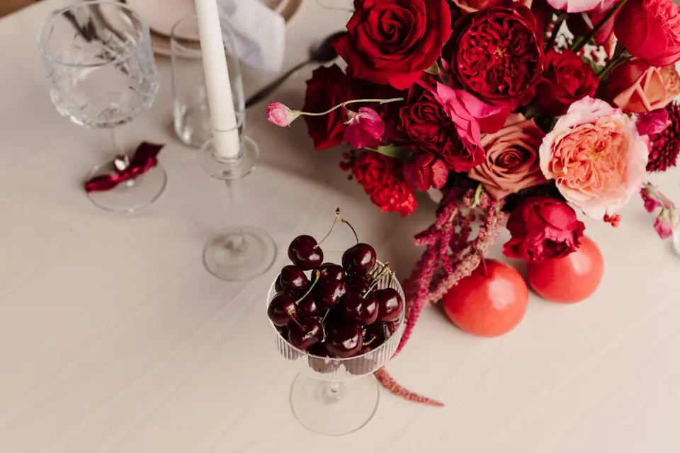 Scarlet Styled Shoot at The Narrows Landing — florals by Willow & Peony