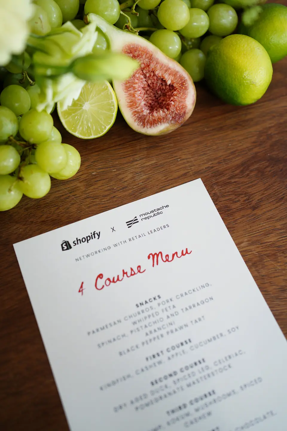 Shopify x Moustache Republic - E-commerce Leadership Dinner — florals by Willow & Peony