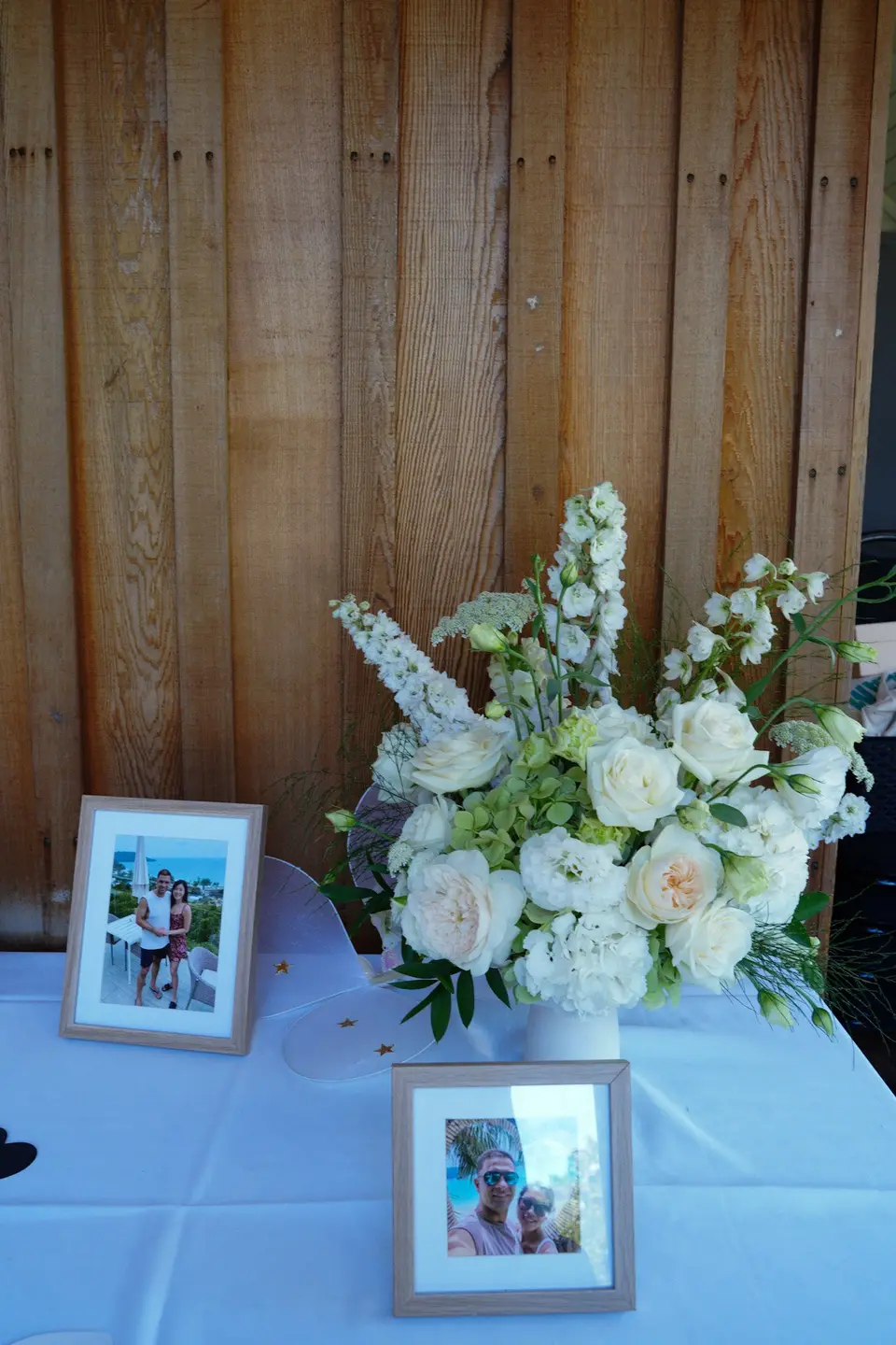 Wedding corsage and buttonhole details in soft blush and white tones by Willow and Peony Auckland wedding florist