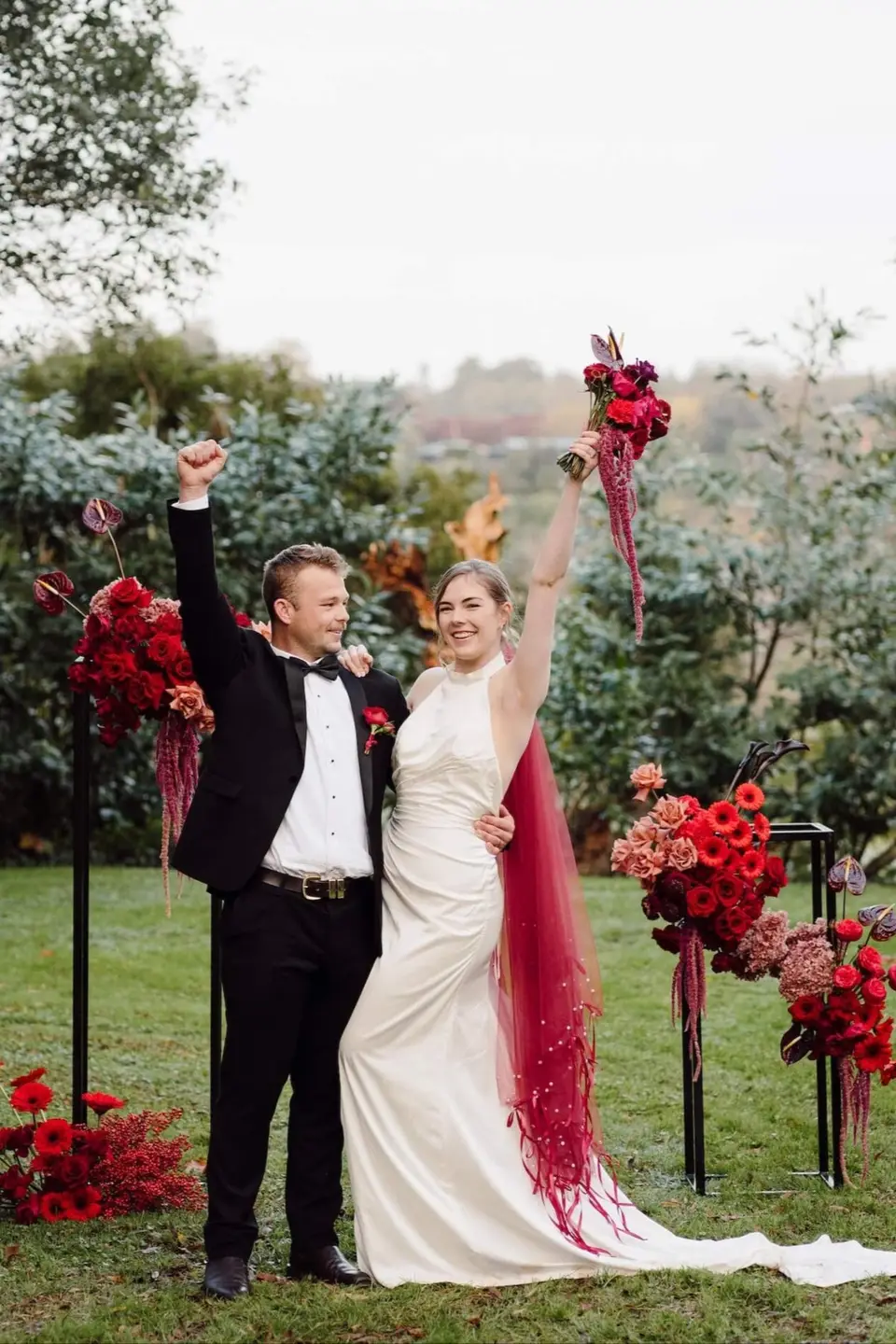 Luxe wedding flower package by Willow & Peony